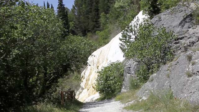 La strada per il Fosso Bianco